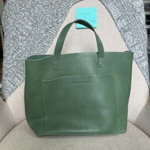 Portland Leather Goods medium crossbody tote